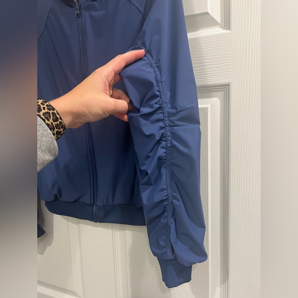 Fabletics Amara Purple Reversible Zip Jacket Athl… - image 4